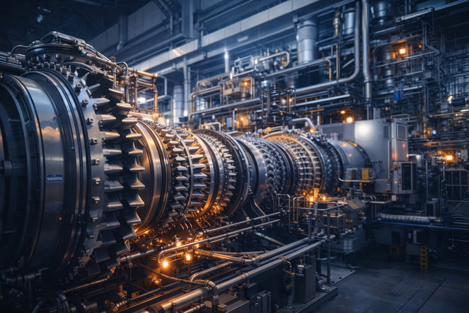 Large-scale refinery and energy infrastructure